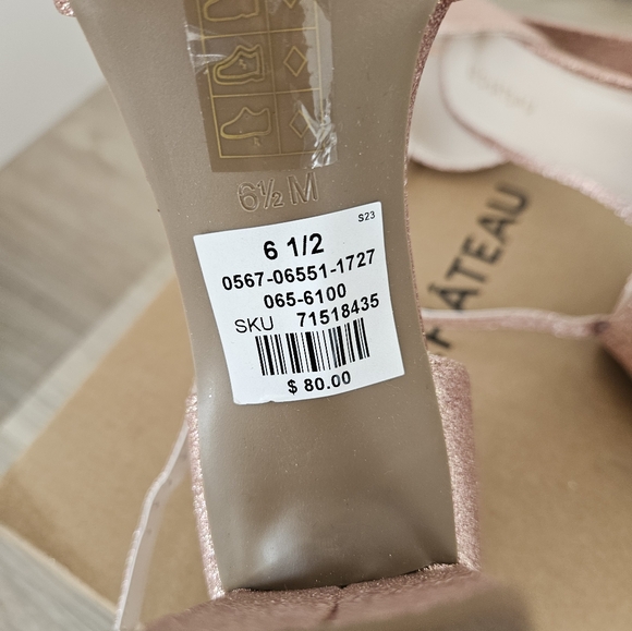 Brand new Le Chateau women high heels sandals size 6.5 - Picture 4 of 5